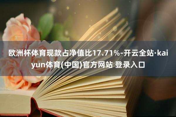 欧洲杯体育现款占净值比17.71%-开云全站·kaiyun体育(中国)官方网站 登录入口